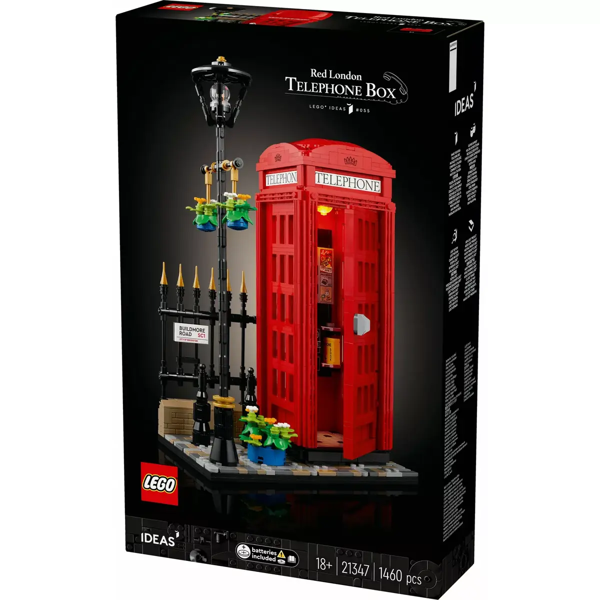 Конструктор LEGO Red London Telephone Box 21347 Photo 20