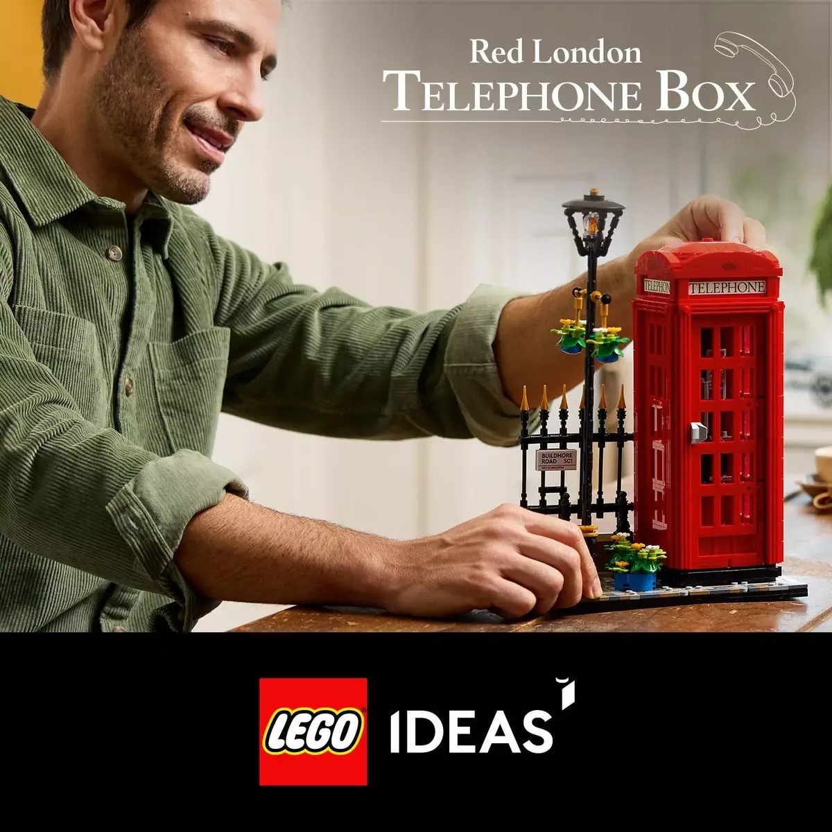 Конструктор LEGO Red London Telephone Box 21347 Photo 28