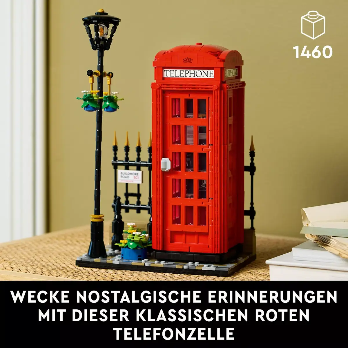 Конструктор LEGO Red London Telephone Box 21347 Photo 33