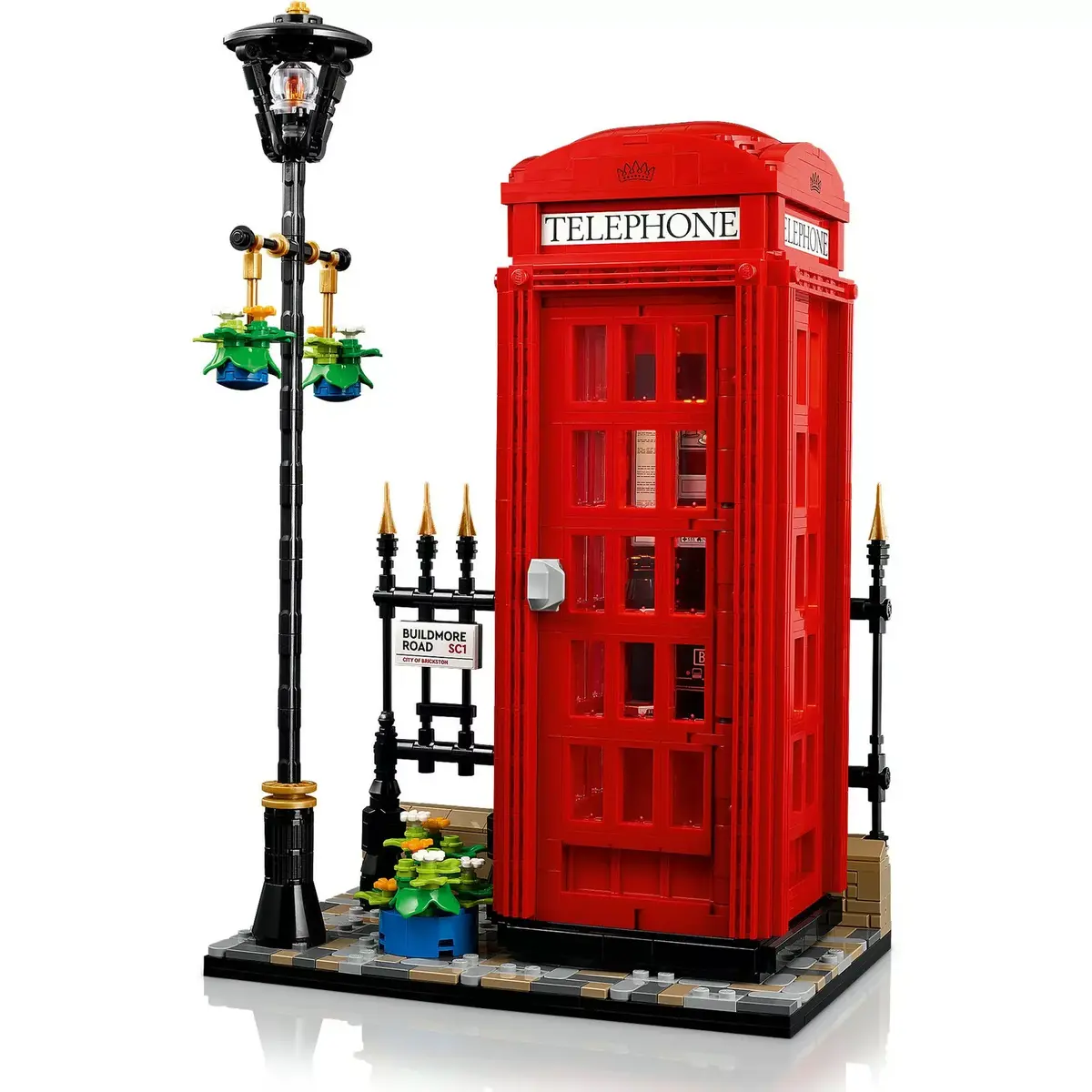 Конструктор LEGO Red London Telephone Box 21347 Photo 34