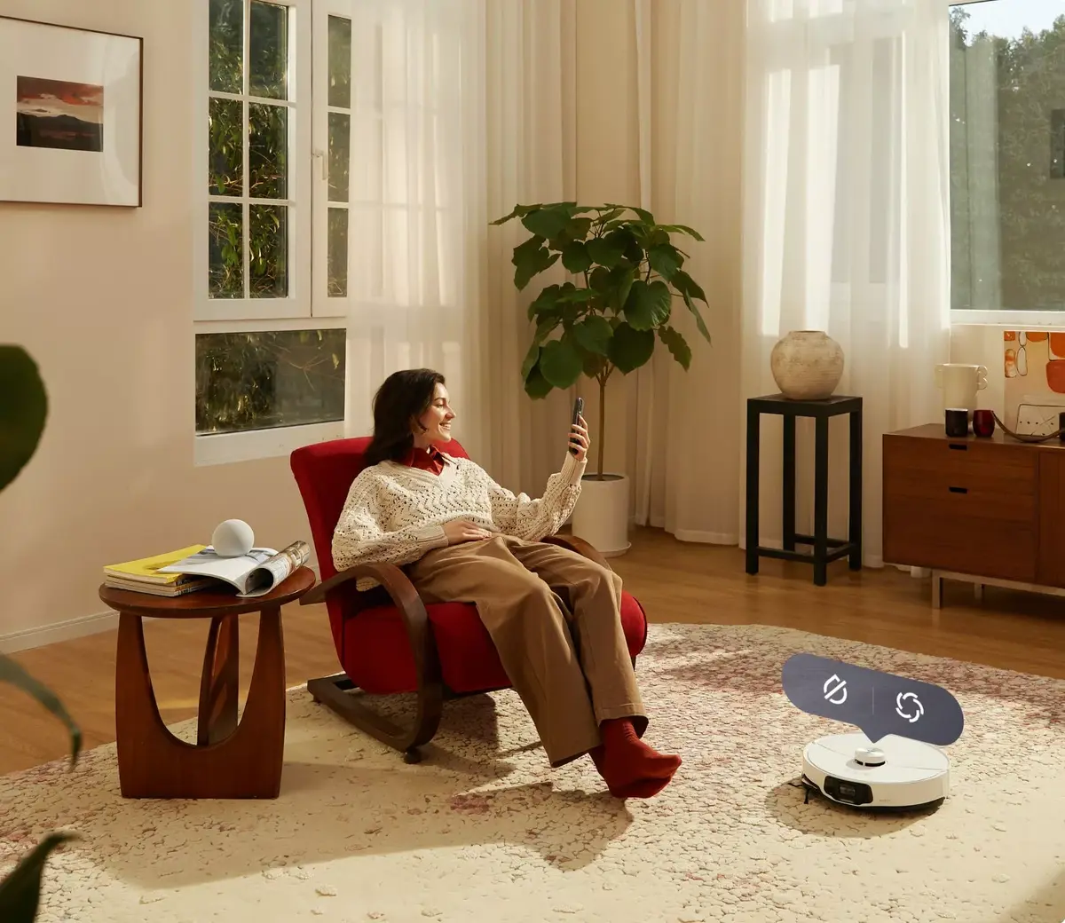 Robots putekļsūcējs Roborock S8 MaxV Ultra balts Photo 4