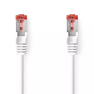Сетевой кабель Nedis CCGL85221WT025 RJ-45 Cat6 0.25 м Белый