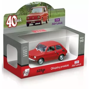 Механическая игрушечная машина Daffi Vehicle RL FIAT 126p Czterdziestolatek B-325