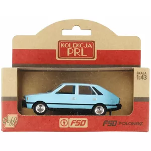 Металлическая модель автомобиля Daffi Vehicle PRL FSO Polonez синяя K-581 масштаб 1:43