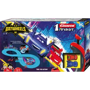 Racing vehicle & track set CARRERA 20063047 Batwheels 3 years