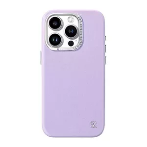 Aizsargmaciņš Joyroom PN-15F1 iPhone 15 Pro, plāns violets, precīza piegulšana