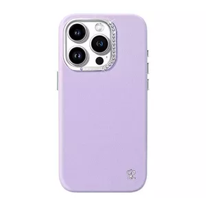 Protective phone case Joyroom PN-15F1 for iPhone 15 Pro Max, purple, form-fit with cutouts