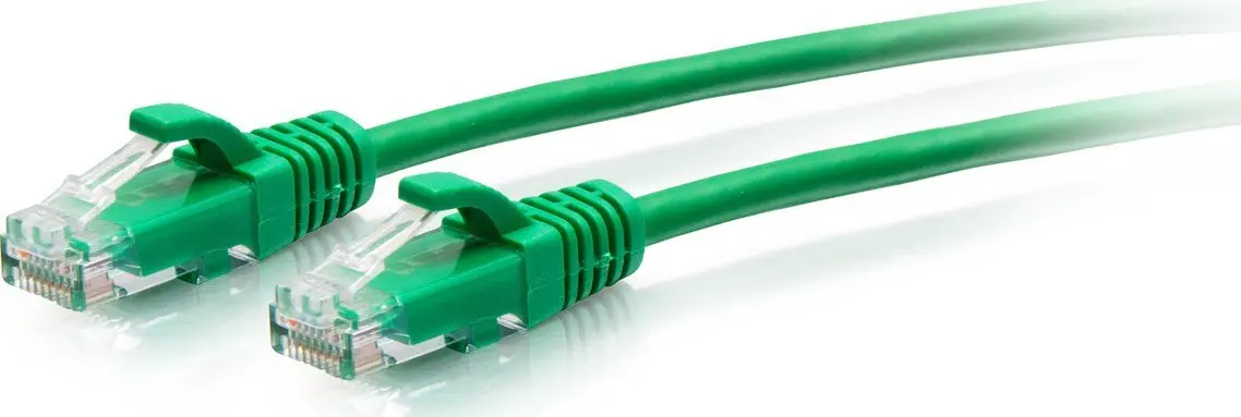 C2G Cat6a Slim Ethernet Patch Cable 0.91m Green Photo 4