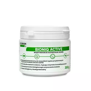 ECOBION BioniQ Active notekūdeņu attīrīšanas līdzeklis granulās 300g