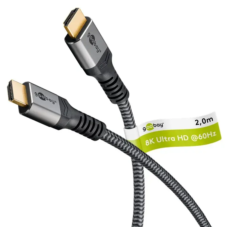 Goobay HDMI kabelis 2 m Type A–Type A 2.1 Photo 17
