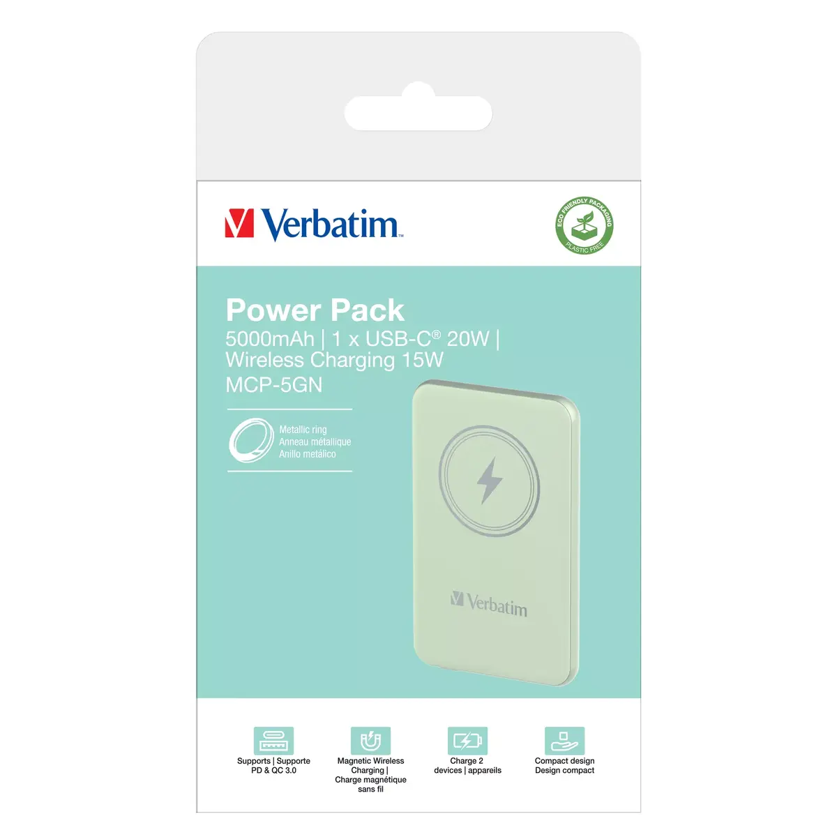 Wireless Power Bank Verbatim Charge 'n' Go 32241 Photo 4