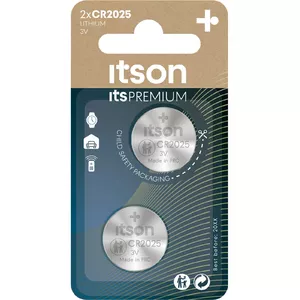 Monētas tipa baterija itson CR2025IT/2BP 3V — litija CR2025