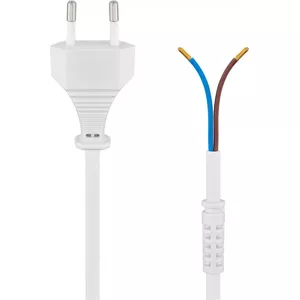 Кабель Goobay с евроразъемом для сборки 1.5 м белый