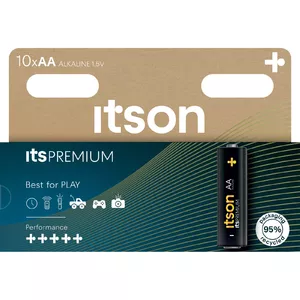 Alkalīnās AA baterijas itson LR6IPR/10HH 1,5V — 10 gab.