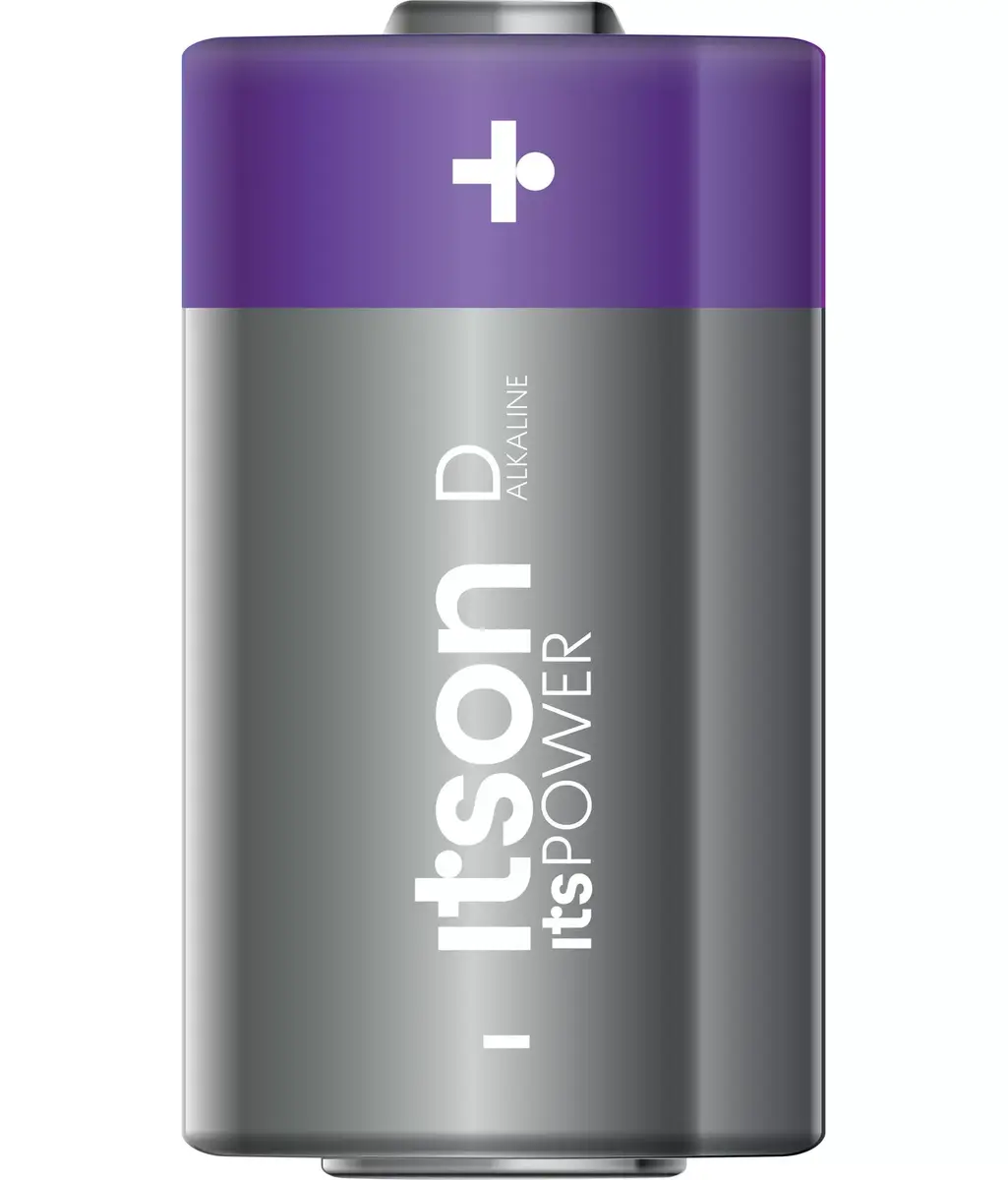 Щелочная батарея D itson itsPOWER LR20IPO/2CP Photo 2