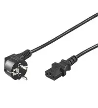 Сетевой кабель Goobay 95142 черный 3 м