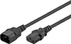 Extension Lead Goobay C13 C14 3m Photo 2