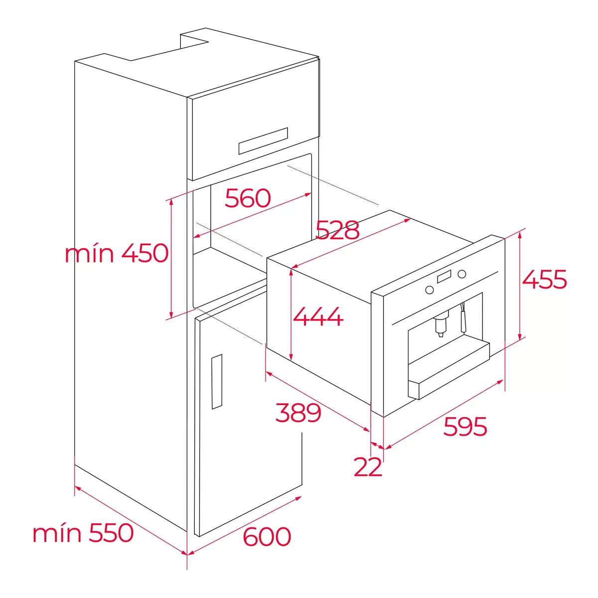TEKA CLC85G1GM встраиваемая кофемашина Photo 5