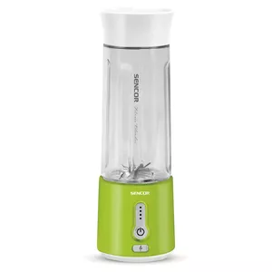 Cordless smoothie maker SENCOR SBL131GR, 150 W max, 500 ml, IPX65, USB-C rechargeable