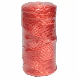 Polypropylene rope Lasso 9128657, red, 100 m length