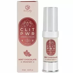 Clitoral balm secret play CLIT PWR Mint Chocolate — topical intimate balm for external use