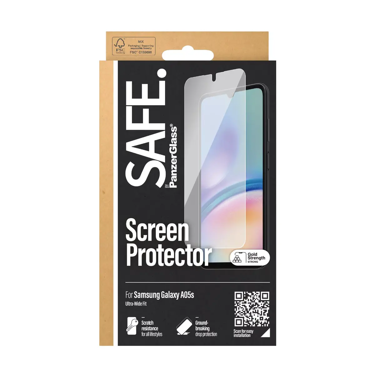 PanzerGlass screen protector for Samsung Galaxy A05s Photo 3