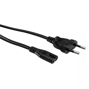 Power Cable ROLINE Euro 2-pin black 1.8 m