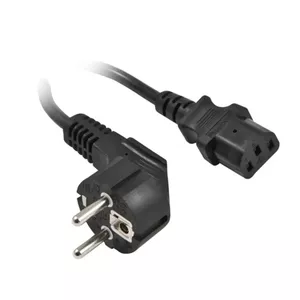 Power Cable Synergy 21 S215387 Black 2 m CEE7/7 C13 Coupler