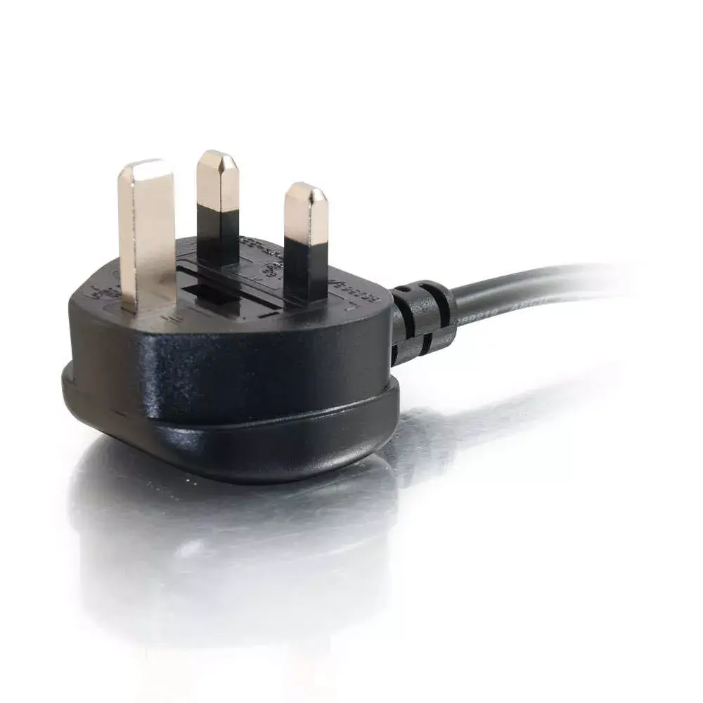 C2G 2m 16 AWG UK Power Cord (IEC320C13 to BS 1363) Photo 4