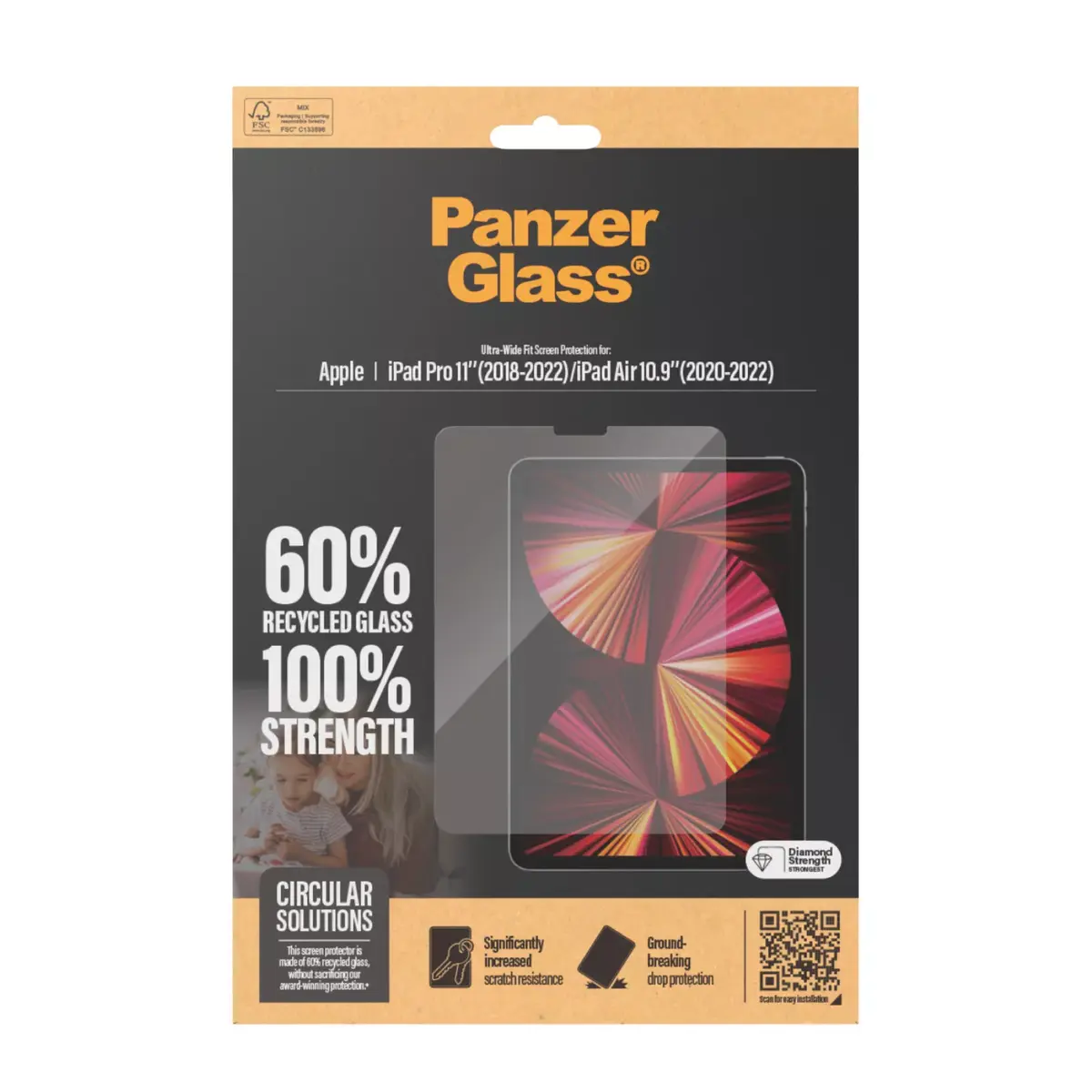 Защитное стекло PanzerGlass iPad Pro 11'' iPad Air 10.9'' Photo 3
