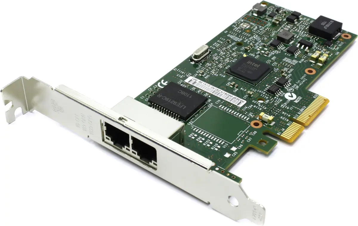 INTEL I350T2V2 PCIe Ethernet 2 порта 1000 Мбит/с Photo 2