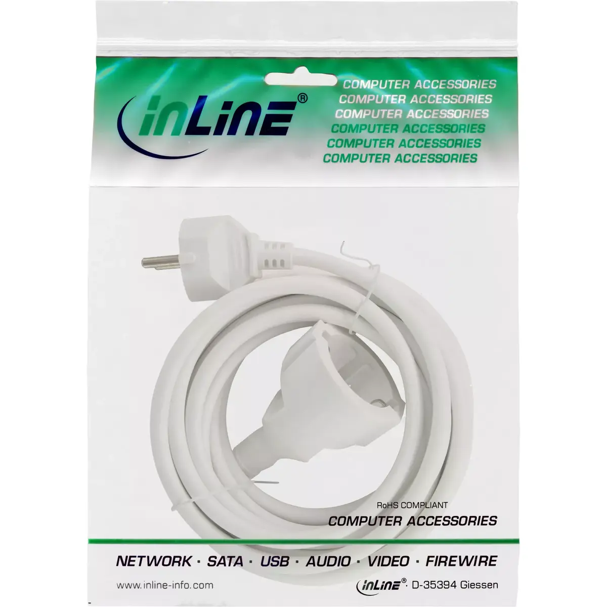 Удлинитель питания InLine 10м Photo 2