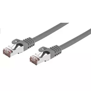 Network Cable C-TECH CB-PP6F-1 Patchcord Cat6 FTP 1m Gray