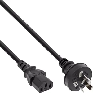 InLine power cable China male 3pin IEC C13 male 1.8m