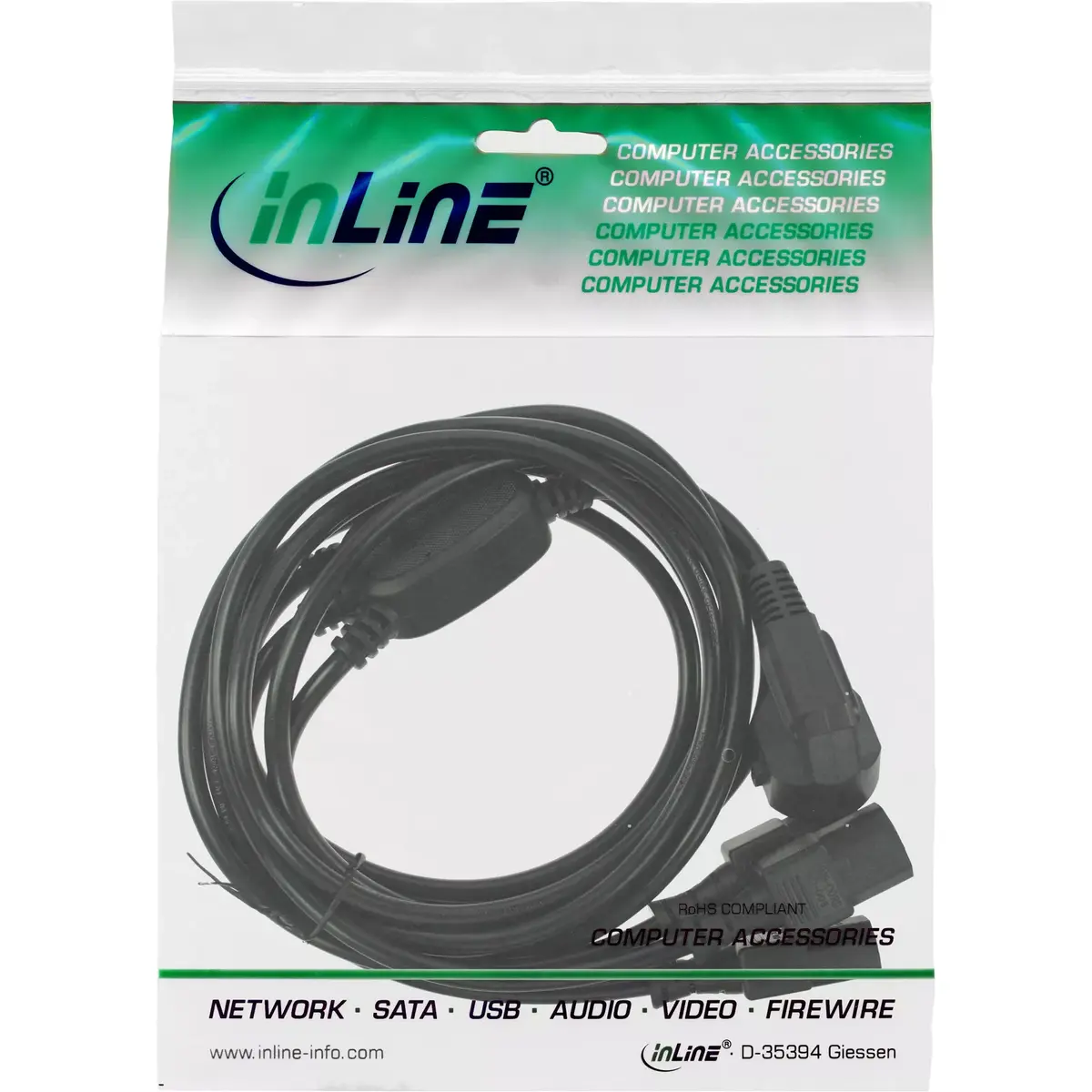 Y-power cable InLine 16653B Photo 2