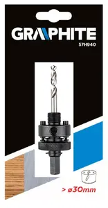 Коронка (hole saw) GRAPHITE 57H940 — 1 шт. в упаковке