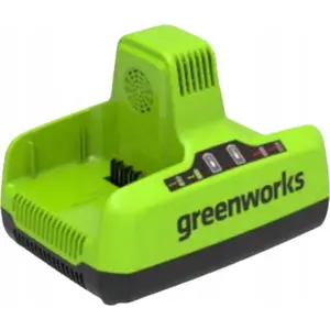 Battery charger GreenWorks G60x2UC6 60V 6A dual-slot for GreenWorks 60V batteries