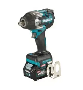 Impact driver Makita TW008GD201 40V, 1/2" chuck, 150 N·m torque, 600–2200 RPM, pistol grip, blue/black