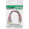InLine ATX Power Adapter Cable Classic P8/P9 AT 0.20m Photo 2
