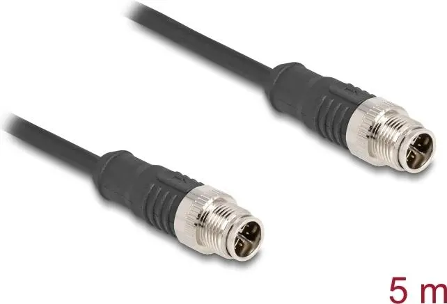 Tīkla kabelis DeLOCK M12 Cable X-coded