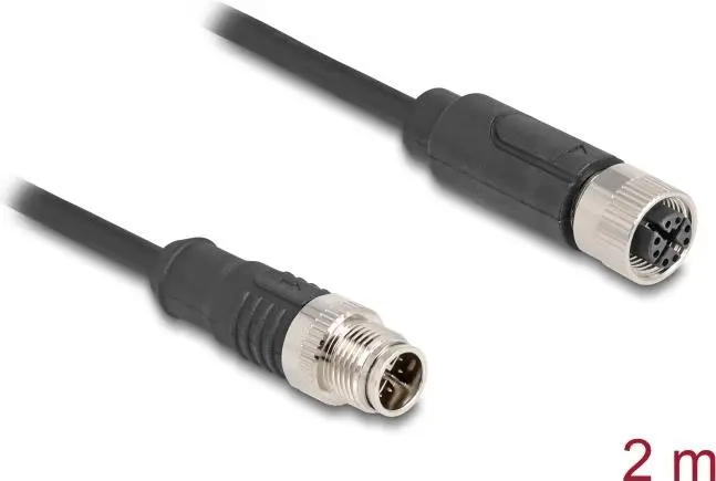 Tīkla kabelis DeLOCK M12 Cable X-coded