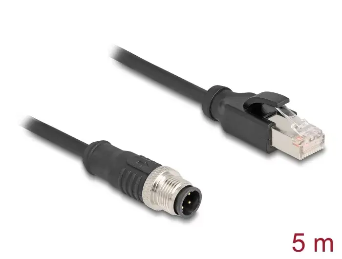 Tīkla kabelis DeLOCK M12 Cable D-coded Photo 3