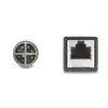 Network Cable DeLOCK M12 Cable X-coded 8 pin male to RJ45 female Photo 2