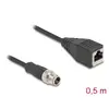 Network Cable DeLOCK M12 Cable X-coded 8 pin male to RJ45 female Photo 3