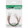 InLine Internal Power Y-Cable 1x 5.25" Molex / 1x 5.25" Molex + 1x 3.5" Floppy Photo 2