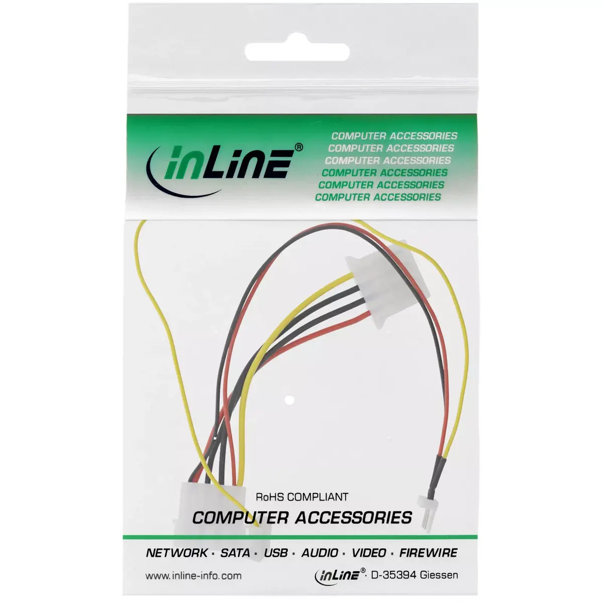 Fan Adapter Cable InLine 33007T Photo 2