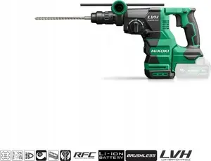 Перфоратор Hikoki DH1826DA W2Z — аккумуляторный ударный шуруповерт, модель DH1826DA W2Z