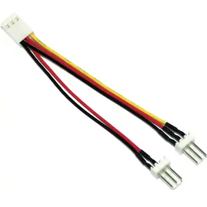 InLine ventilatora adaptera Y-kabelis 3pin Molex female / 2x 3pin Molex male 33433L