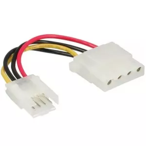 InLine 3.5" Floppy - 5.25" Molex 4-Pin Кабель 0.06 м