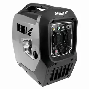 Portable petrol engine-generator Dedra DEGA2000 — 1800 W, 230 V, 7 L tank, grey